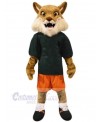 Wolf mascot costume