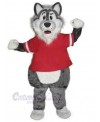 Wolf mascot costume