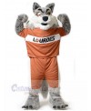 Wolf mascot costume