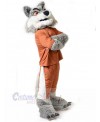 Wolf mascot costume