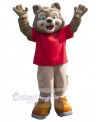 Wolf mascot costume