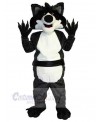 Wolf mascot costume