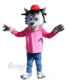 Wolf mascot costume