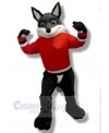 Wolf mascot costume