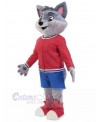 Wolf mascot costume