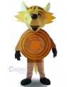 Wolf mascot costume