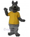 Wolf mascot costume