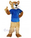 Leopard mascot costume