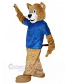 Leopard mascot costume