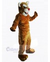 Leopard mascot costume