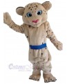 Leopard mascot costume