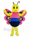 Pink Lightweight Butterfly Mascot Costume Animal