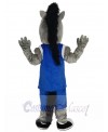 Mustang Horse mascot costume