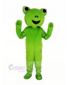Green Frog Mascot Costume