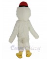 Stork mascot costume