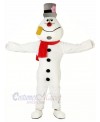 Funny Snowman Mascot Costumes Cartoon Christmas Xmas