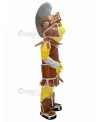 spartan knight mascot costume