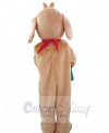 Retriever Dog mascot costume