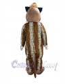 Leopard mascot costume