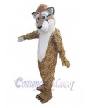 Leopard mascot costume