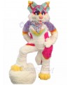 wolf mascot costume