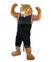 Leopard mascot costume