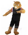 Leopard mascot costume