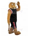 Leopard mascot costume