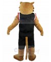 Leopard mascot costume