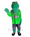 Crocodile mascot costume