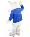 Easter bunny mascot costume