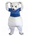 Polar Bear mascot costume