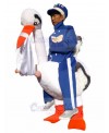 Swan mascot costume