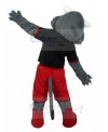 wolf mascot costume