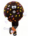 Funny Brown Donut Mascot Costume Cartoon