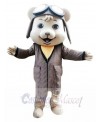 Pilot Mouse mascot costume