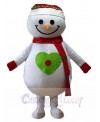 Snowman mascot costume