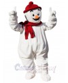 Snowman mascot costume