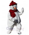 Snowman mascot costume