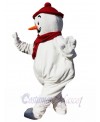 Snowman mascot costume