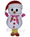 Snowman mascot costume