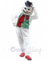 Snowman mascot costume