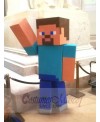 Minecraft Steve mascot costume