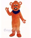 Orange Teddy Bear Mascot Costume