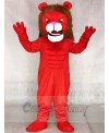 Red Power Cat Lion Mascot Costumes Animal