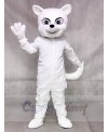 White Fox Mascot Costumes Animal