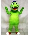 Blue Hat Green Crocodile Alligator Mascot Costumes