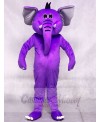 Purple Elephant Mascot Costumes Animal