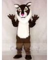 Brown Wildcat Bobcat Mascot Costumes Animal