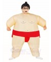 Red Japanese Fat Man Sumo Inflatable Halloween Christmas Costumes for Kids